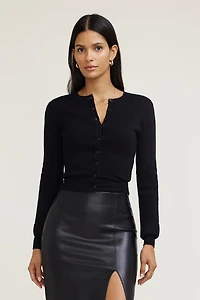 Rebecca Crewneck Cardigan