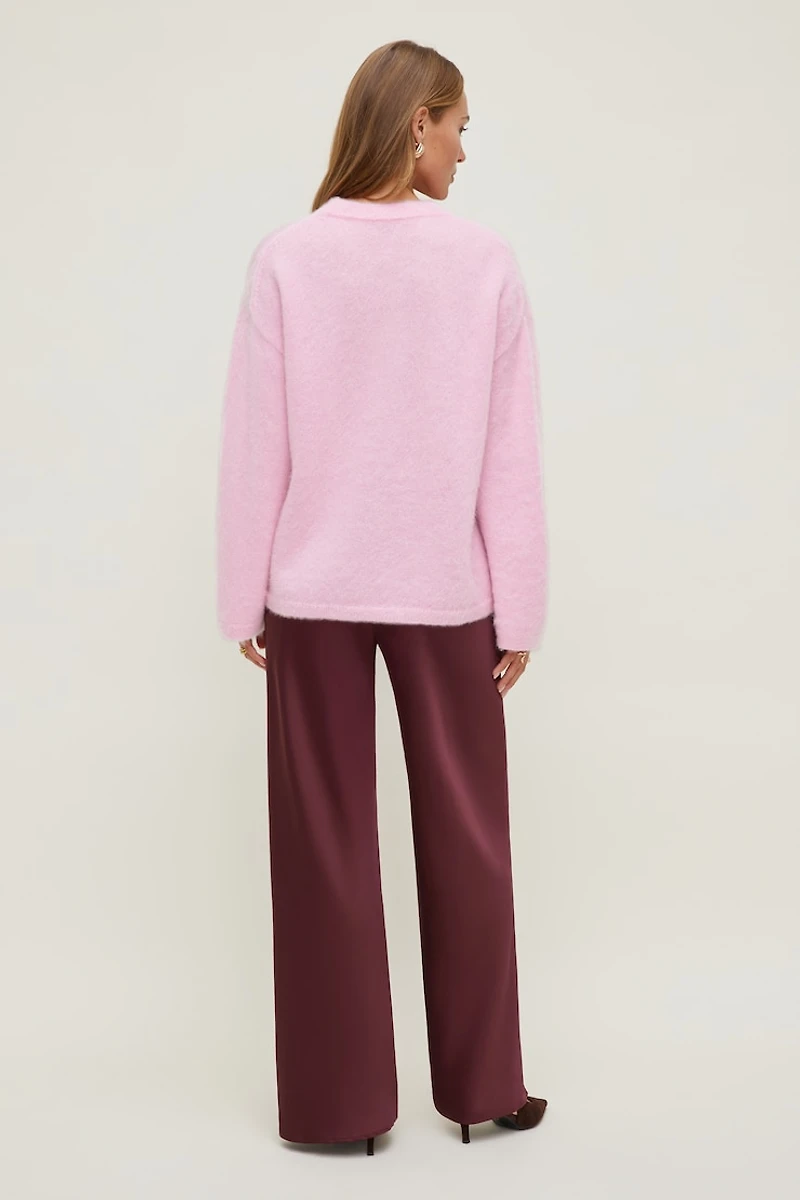 Premium Mohair Wide Sleeve Sweater