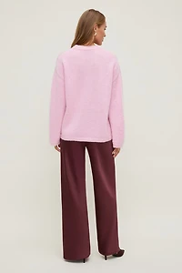 Premium Mohair Wide Sleeve Sweater