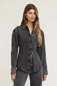 Chemise cintrée en denim Tencelᵐᶜ