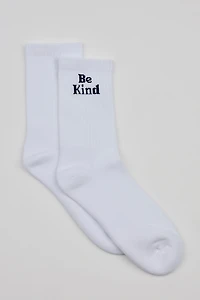 Chaussettes à la cheville «Be Kind»