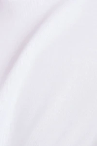 Boxy Cotton Long Sleeve T Shirt