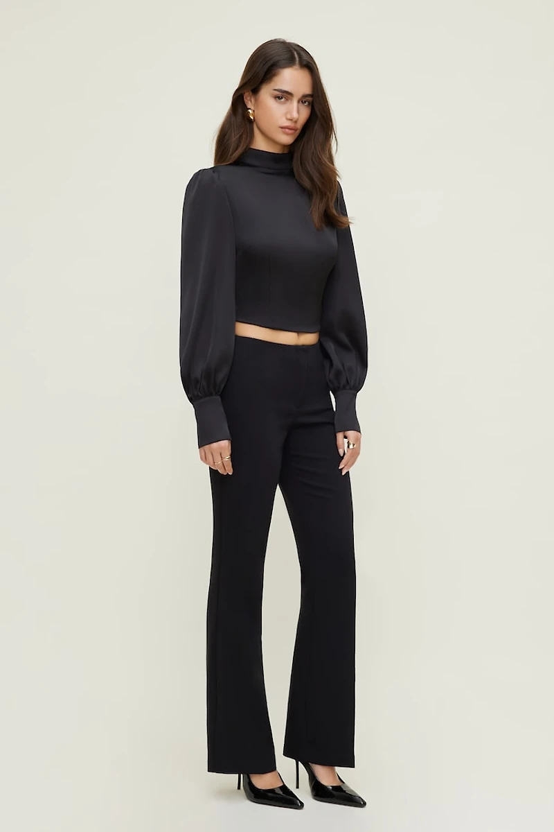 Frankie Tailored Slim Bootcut Pants