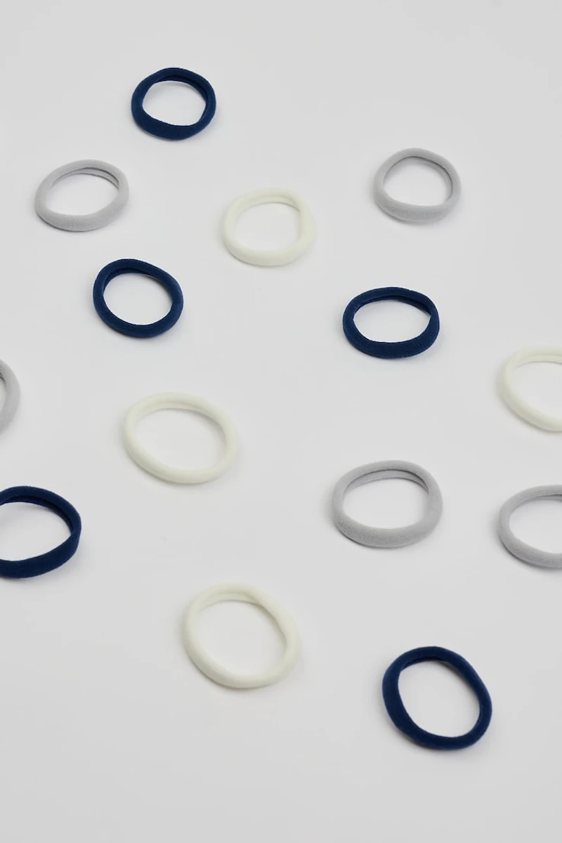 Ensemble de 18 élastiques à cheveux sans coutures