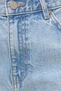 Jean ample à taille mi-haute et jambe large Rowan