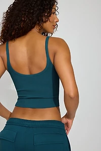 Ribbed Scoop Cami Top