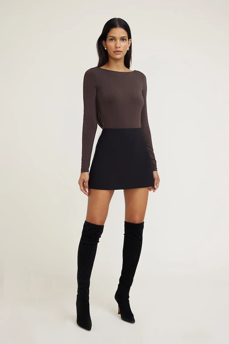 Sculpt Cowl Back Bodysuit