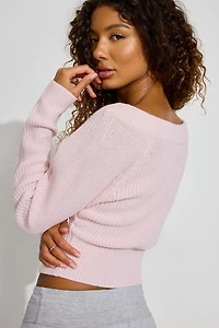 Rylie Supersoft V-Neck Top