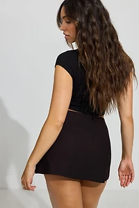 Paris A-Line Micro Skort