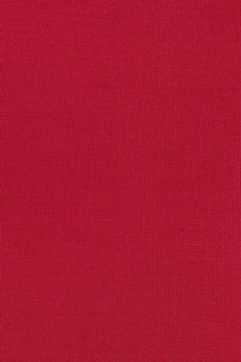 T-shirt Smooth à col dégagé et manches longues