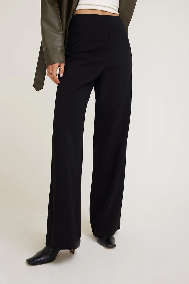 Clean Wide Leg Pants