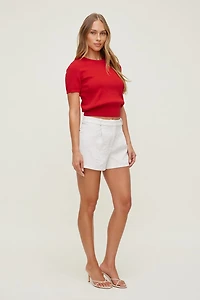 Clara Short Sleeve Sweater