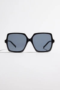 Oversized '70s Square Sunglasses
