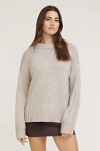 Mabel Chunky Crewneck Sweater