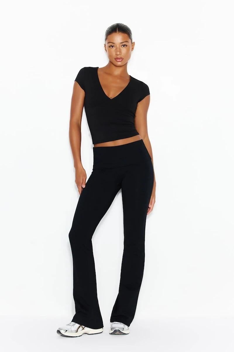 Sleek Plunge T-Shirt