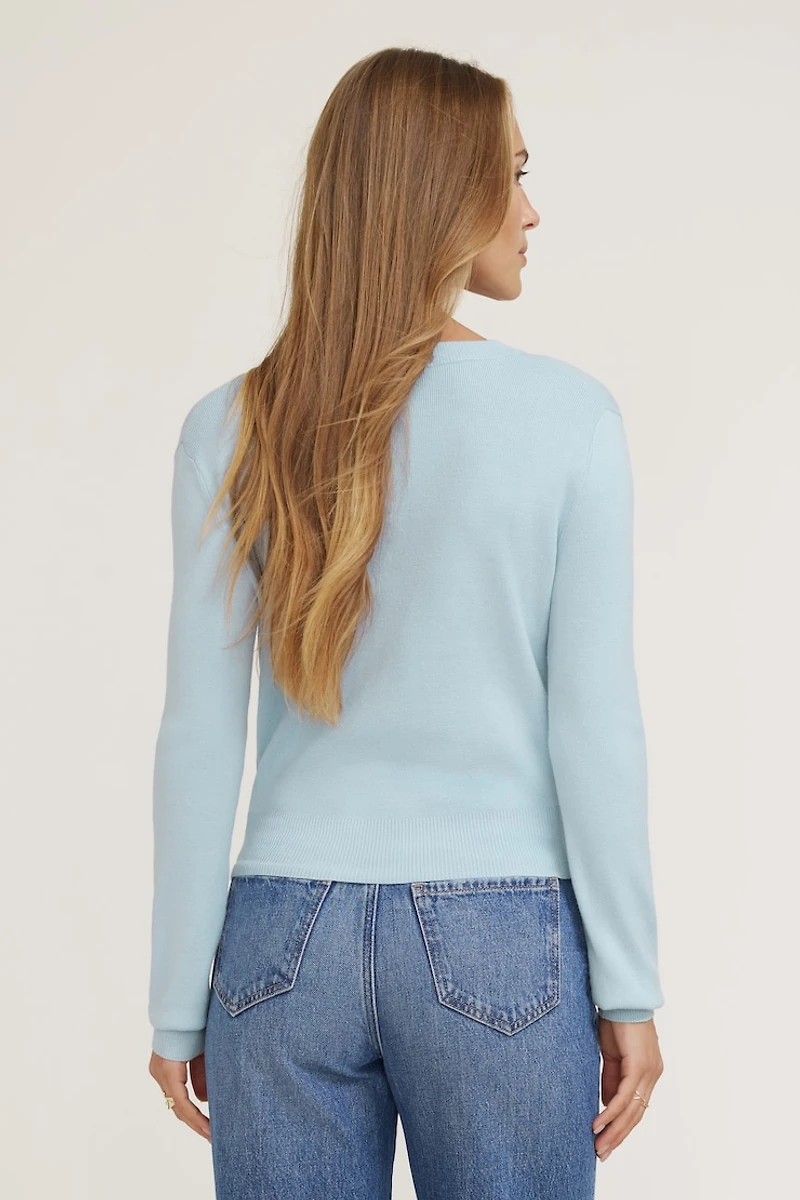 Rebecca Crewneck Cardigan