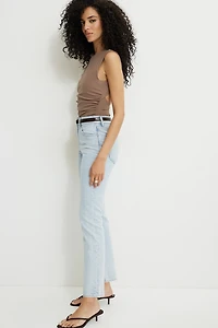 Frenchie High Rise Slim Leg Jeans