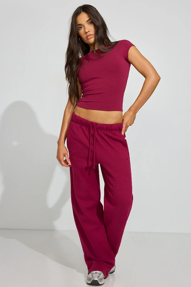 Haut à manches courtes