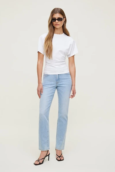 Frenchie High Rise Slim Leg Jeans