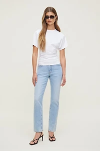 Frenchie High Rise Slim Leg Jeans