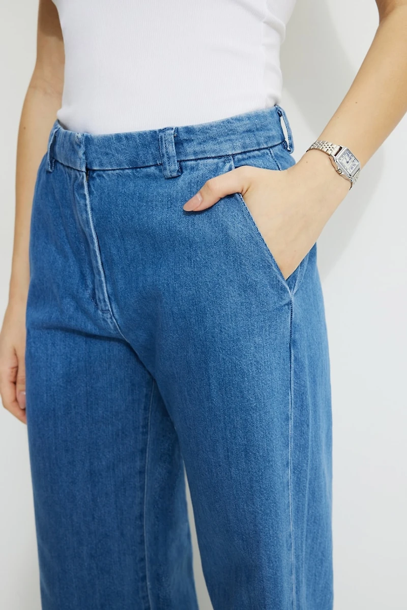 Wide Leg Trouser Jeans