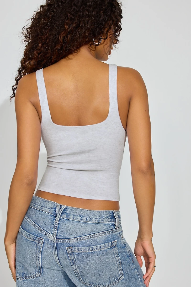 Camisole à col carré