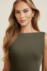 Nora Satin Maxi Slip Dress