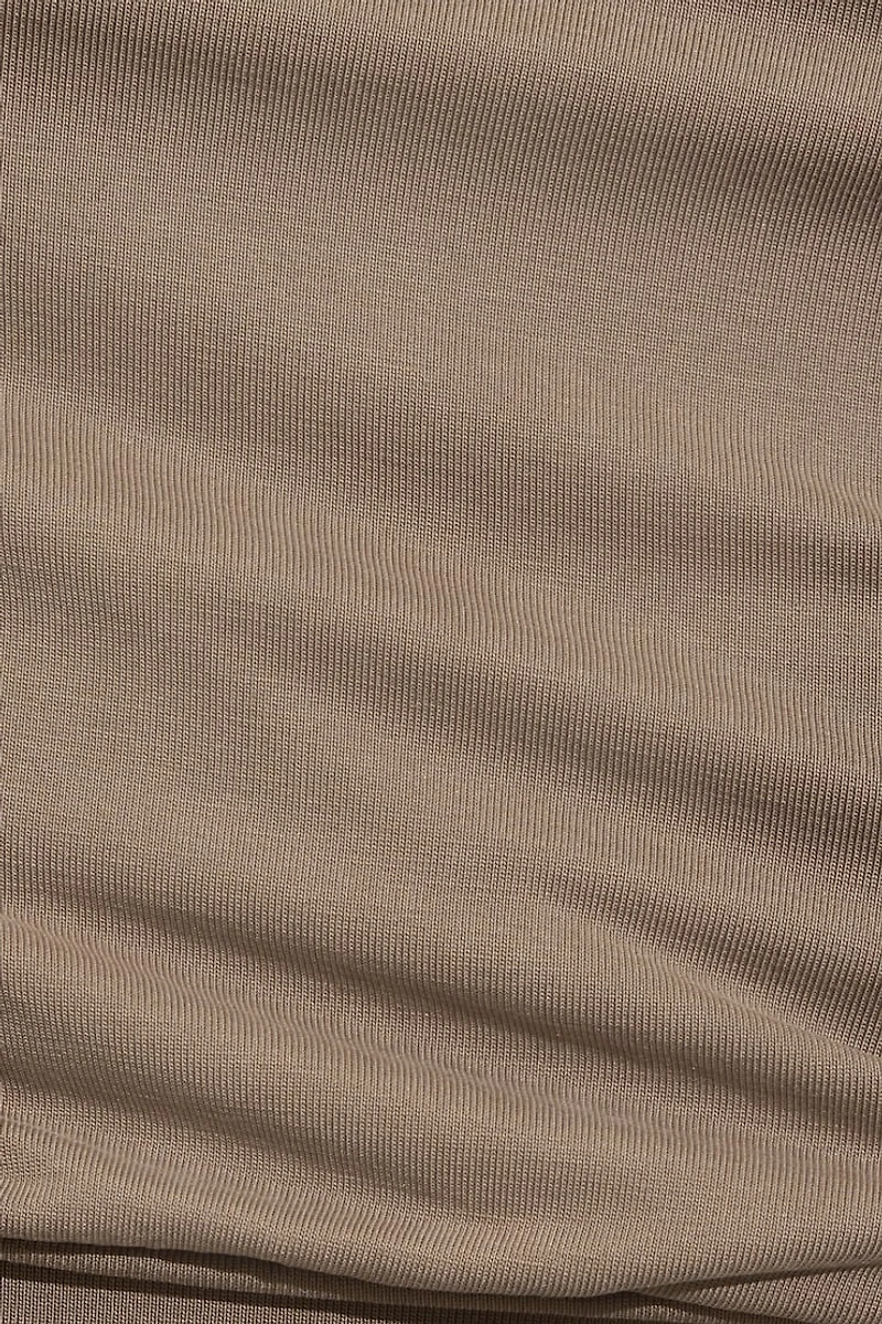 Minijupe-short ruchée