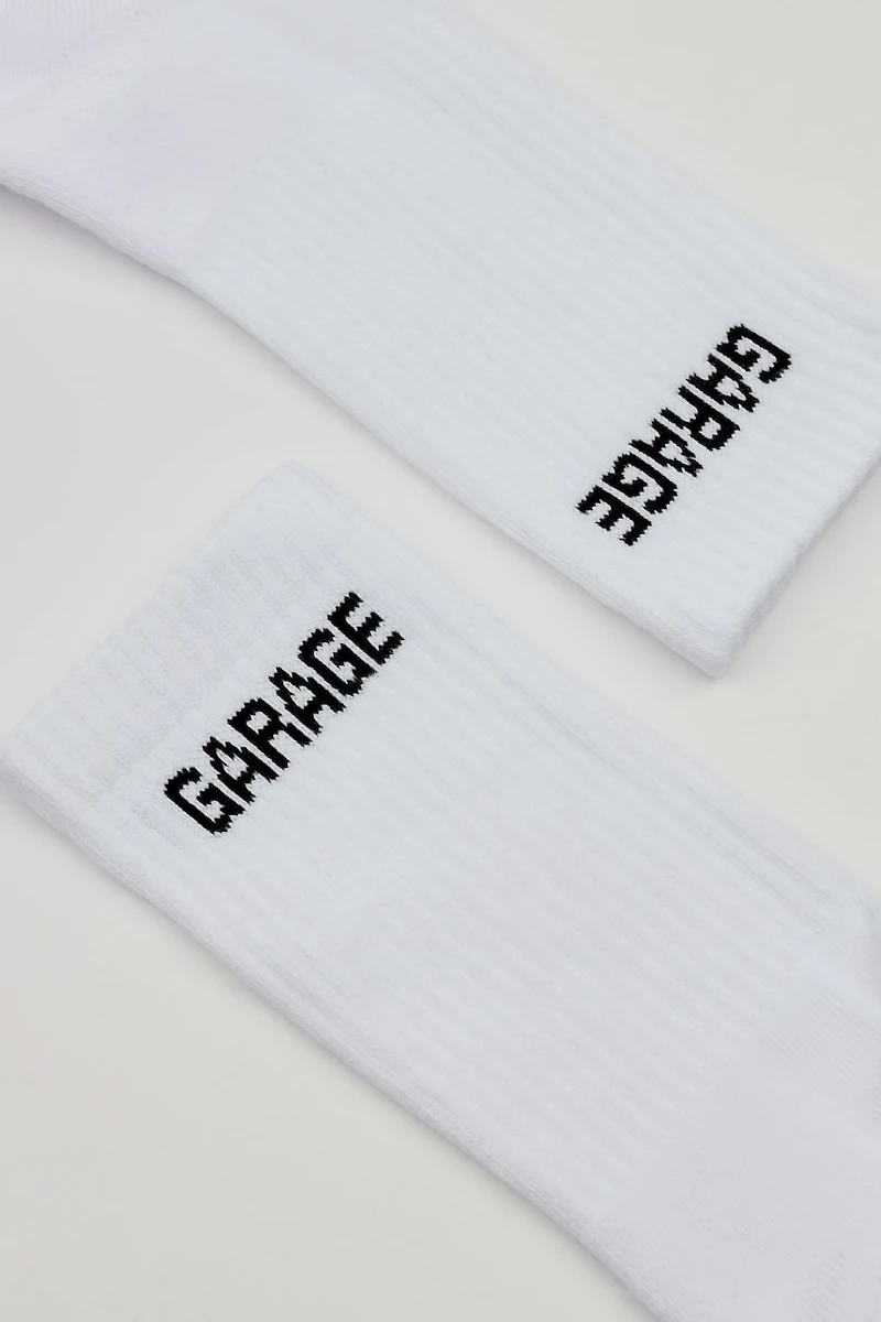 Garage Logo Crew Sock