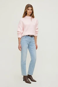 Frenchie High Rise Slim Leg Jeans