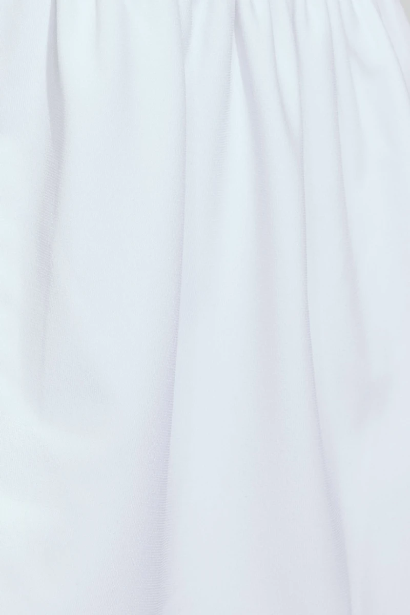 Halter Open Back Apron Top