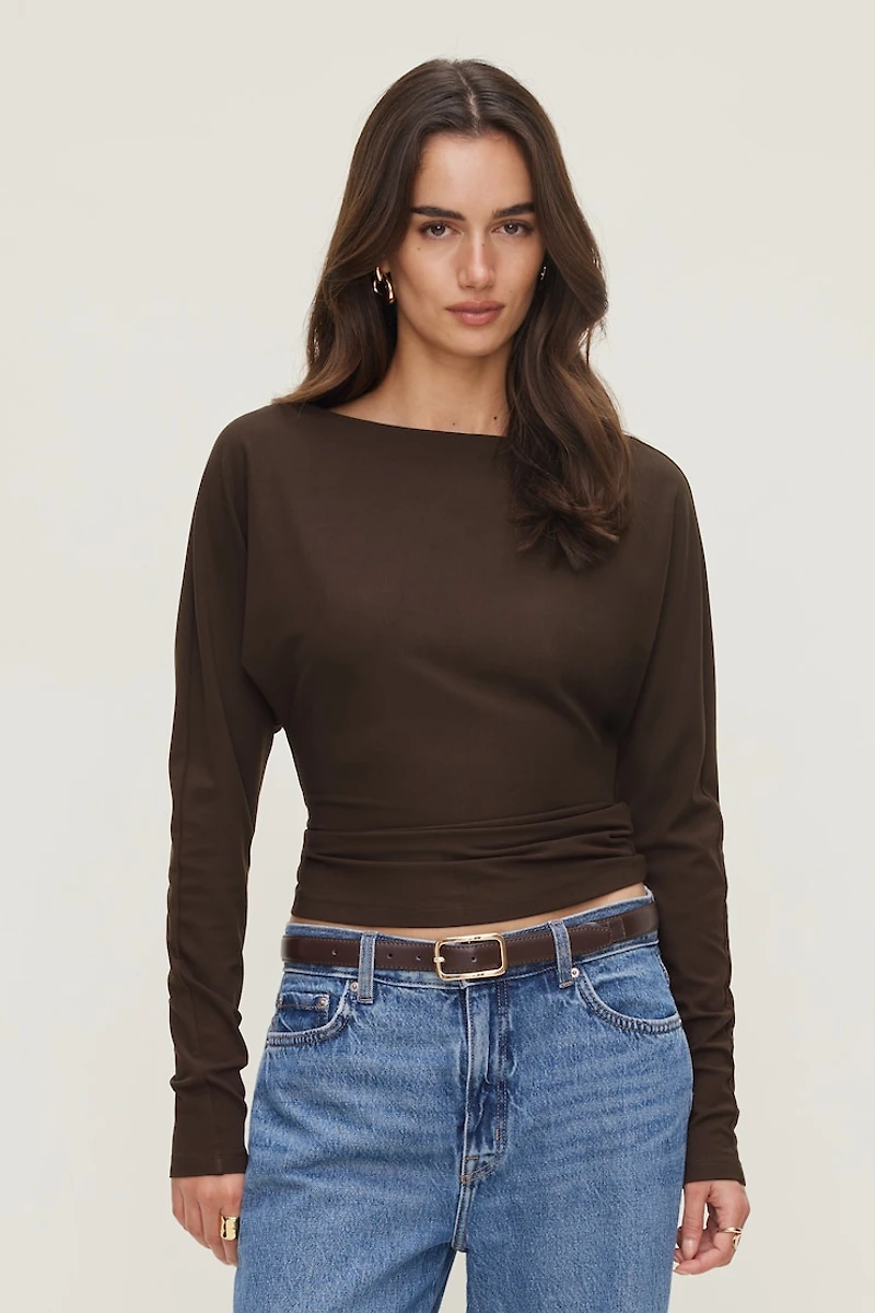 Mira Dolman Sleeve Top