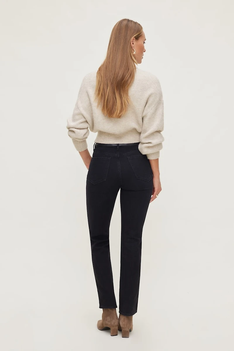 Frenchie High Rise Slim Leg Jeans