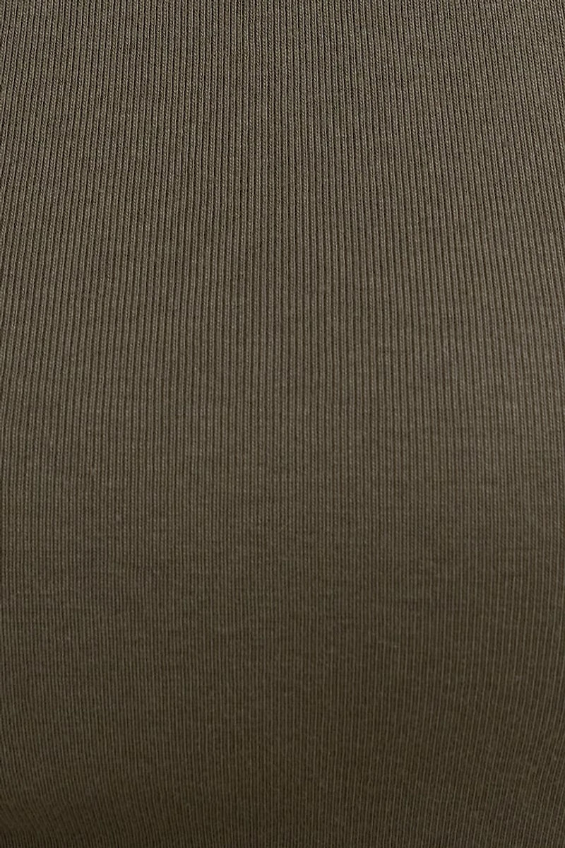 Crewneck Cotton Tank Top