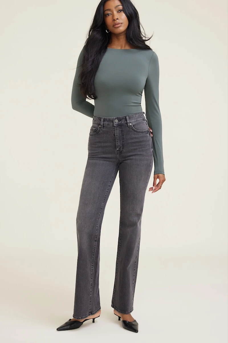 Nola Sculpt Long Sleeve Top