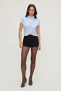 Ella Layered Satin Blouse