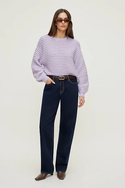 Lorelai Rib Knit Sweater