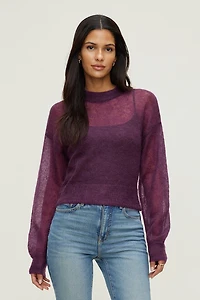 Premium Mohair Balloon Sleeve Sweater