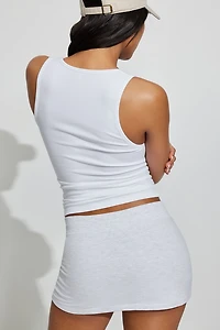 Camisole SnatchRib à col échancr