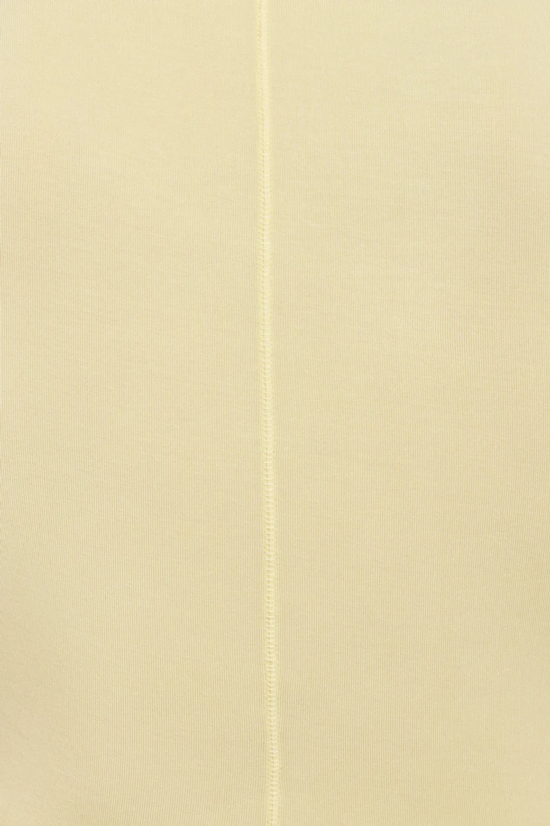 Smooth Scoop Neck Long Sleeve Top