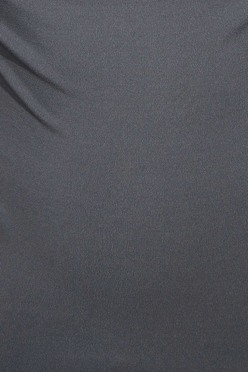 Deep Cowl Neck Halter Top