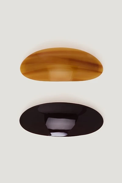 2-Pack Resin Barrette