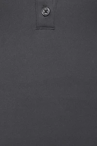 Sleek Short Sleeve Polo Top