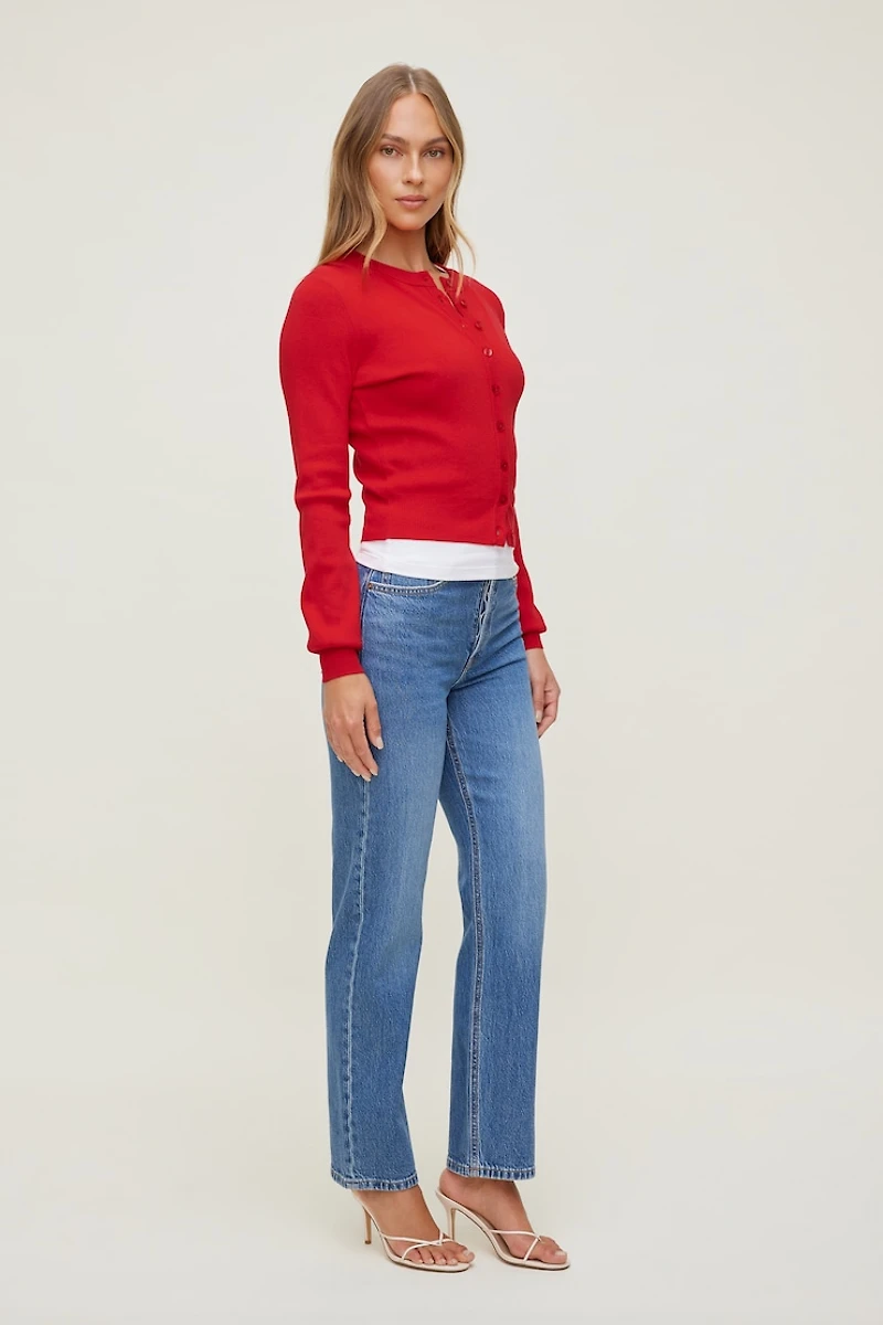 Rebecca Crewneck Cardigan