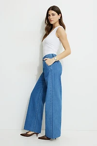 Wide Leg Trouser Jeans