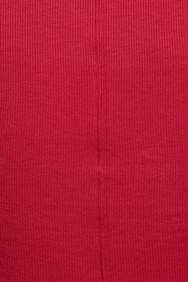 Serene Deep V-Neck Long Sleeve Top