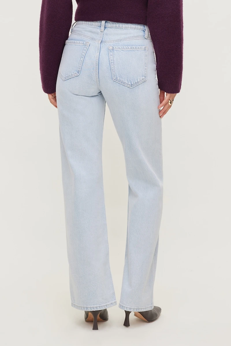 Heidi High Rise Wide Leg Jeans