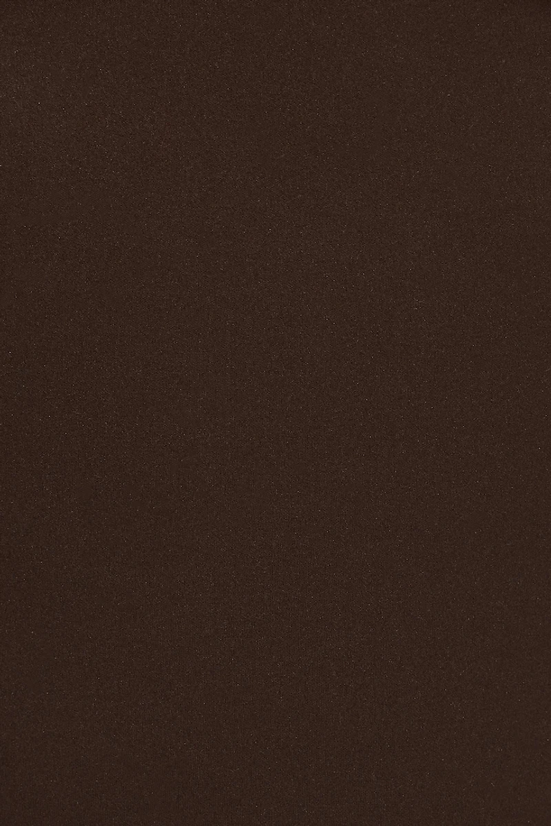 Sleek Plunge Halter Bodysuit