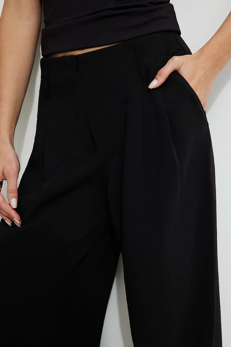 Jourdan Mid Rise Wide Leg Pants