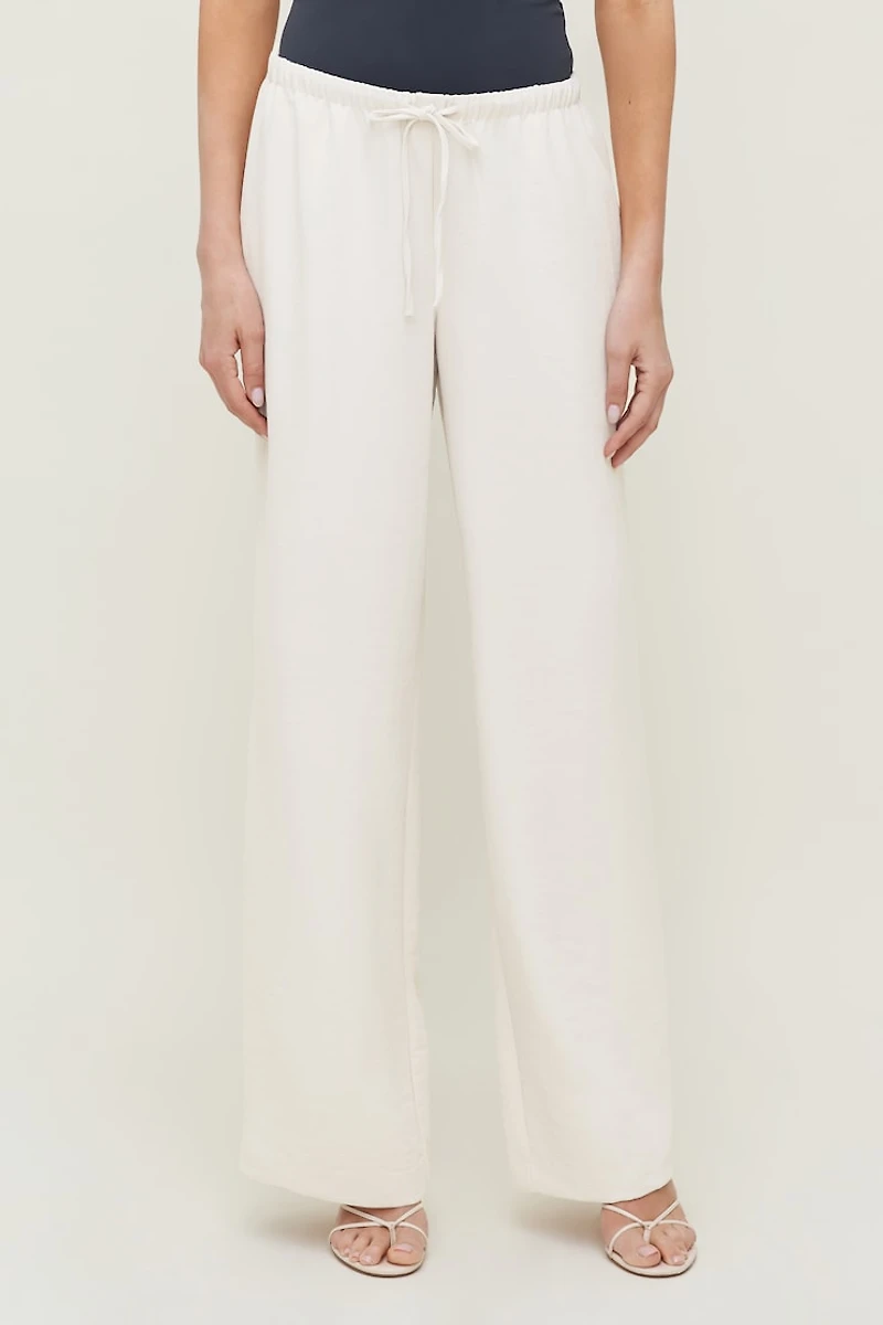 Pantalon fluide à jambe large Leo